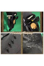 Identity V Entomologist Melly Plinius Phyllis Black Suit Cosplay Costume